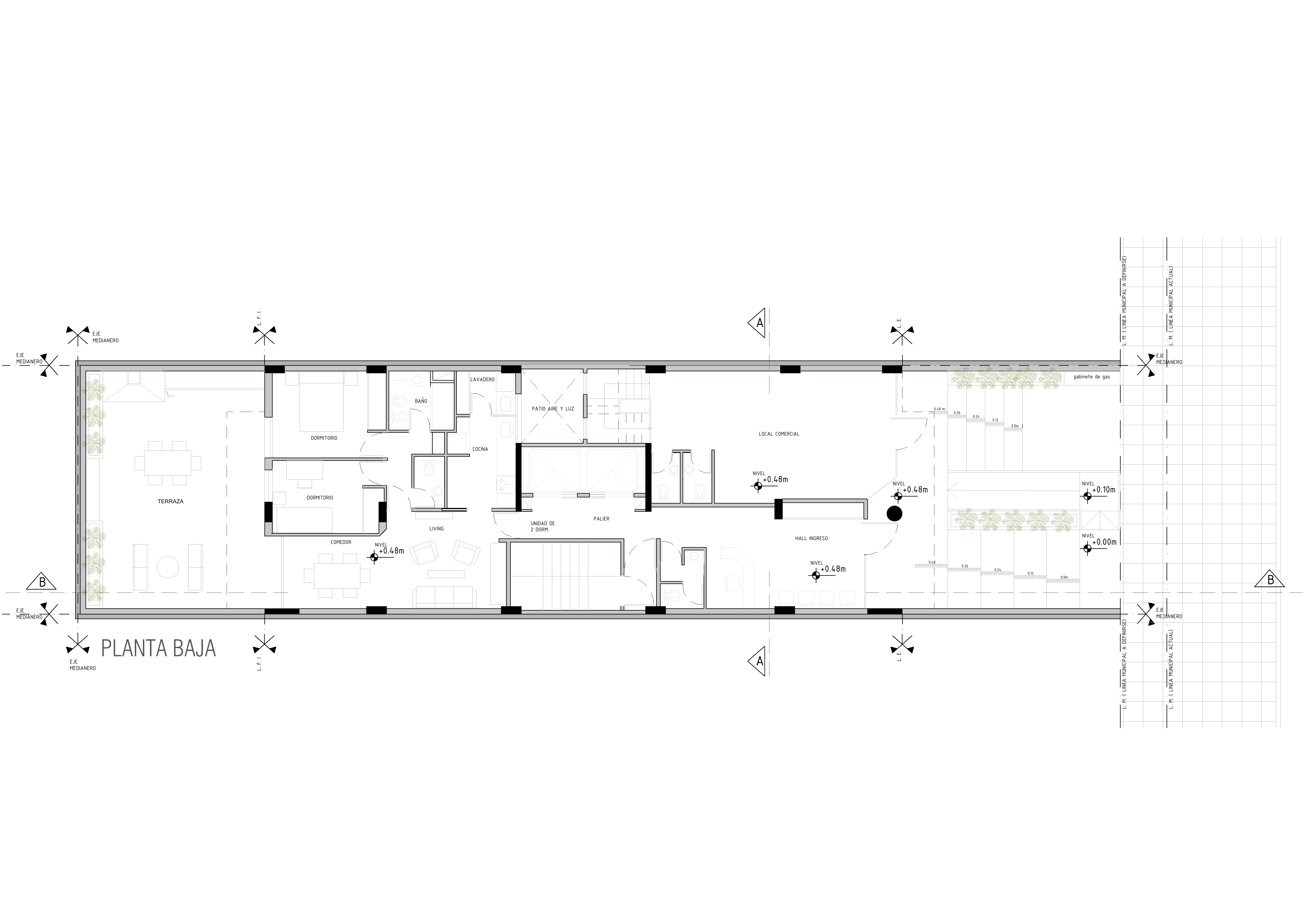 Planta baja - Edificio MDL 1429