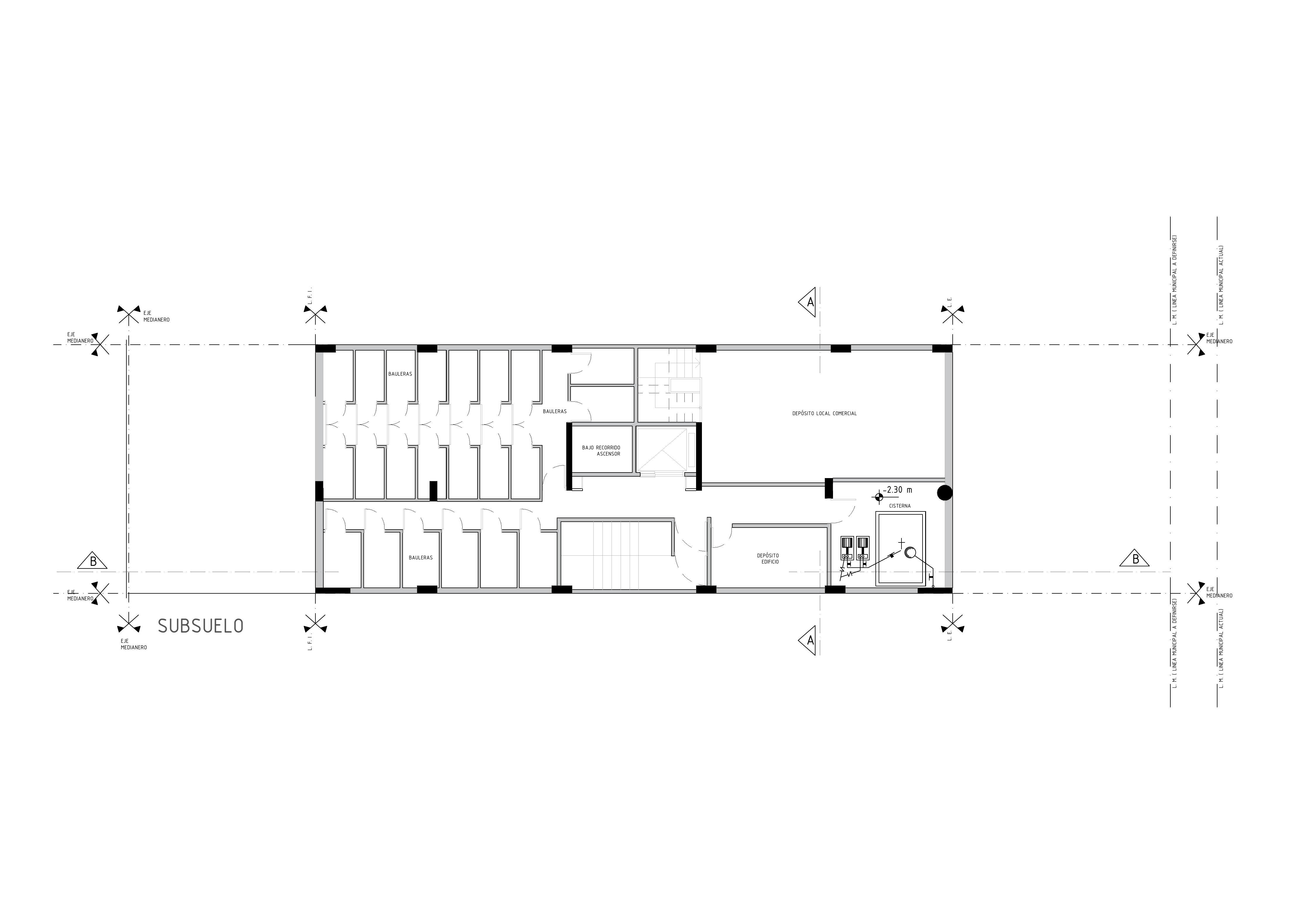 Subsuelo - Edificio MDL 1429